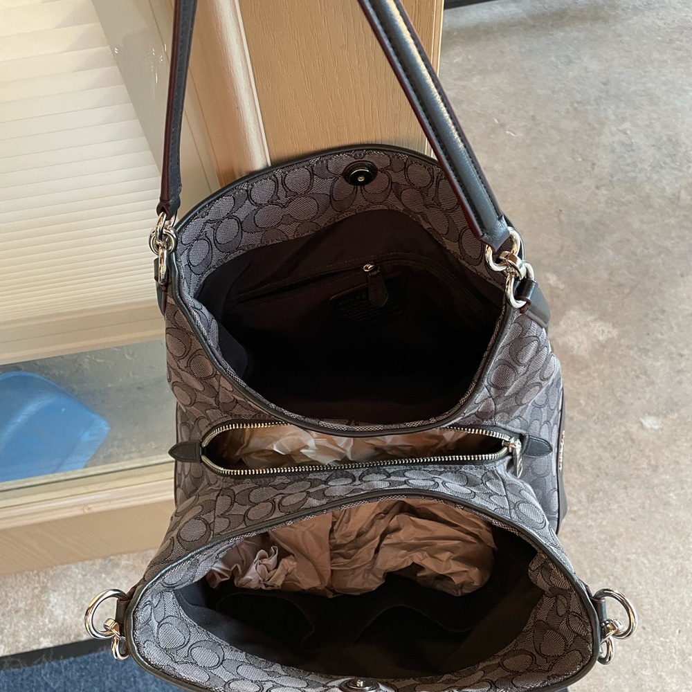 🌹COACH Black Phoebe Shoulder Bag - Picture 4 of 4